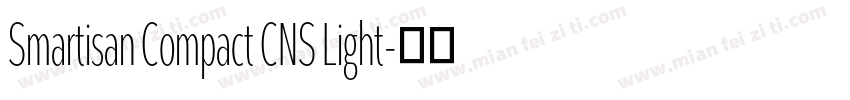 Smartisan Compact CNS Light字体转换